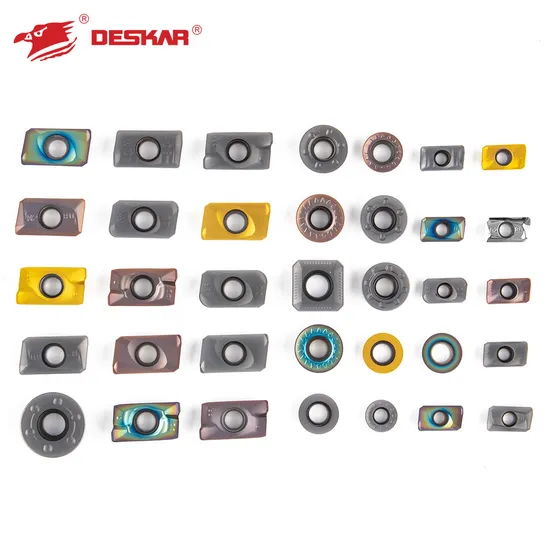Deskar CNC Lathe Cutting Tools CNC Milling Cutter Inserts Made Stainless Steel Copper Aluminum Metal Crew Cutting Tool Apmt Apkt1003 Apmt1135